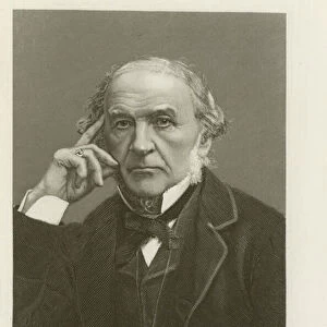 William Ewart Gladstone, Aetat 69 (engraving)