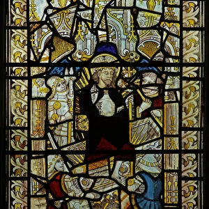 Window depicting the Resurrection (stained glass)