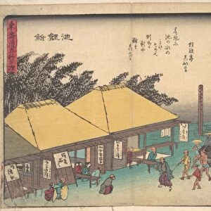 東海"十三次　池鯉鮬 Chiryu Edo Period