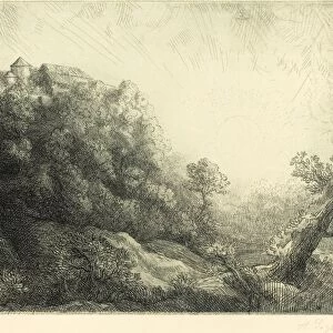 Alphonse Legros, Sunrise (Lever du soleil: L automne), French, 1837 - 1911, etching