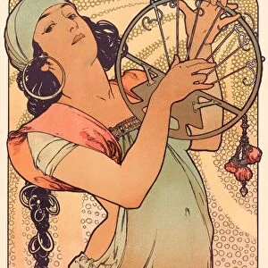 Alphonse Mucha (Czech, 1860 - 1939). Salome, ca. 1897. Color lithograph on wove paper