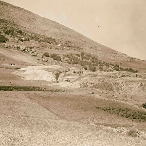 Ancient Shechem Excavated mound pre-Israelitish site