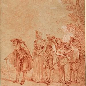 Antoine Watteau (French, 1684 - 1721), The Wedding Procession, c