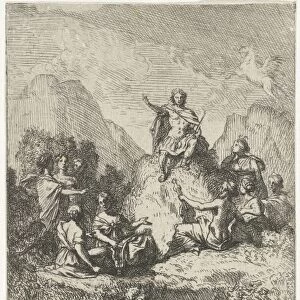 Apollo on Mount Parnassus, 1669