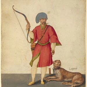 An Azappo Archer with a Cheetah