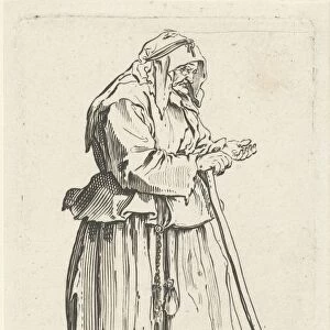 Beggar, Jacques Callot, Anonymous, 1622 - 1670