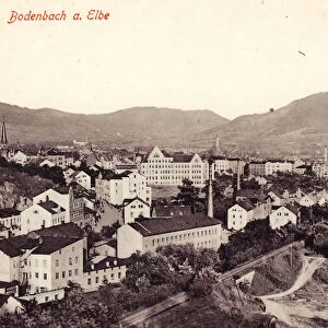 Buildings Děčin 1913 Usti nad Labem Region