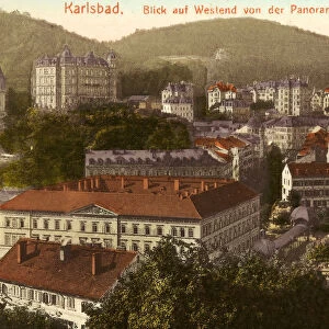 Buildings Karlovy Vary 1899 Karlovy Vary Region
