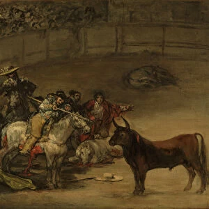 Bullfight Suerte de Varas Francisco Jose de