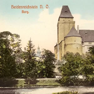 Burg Heidenreichstein 1907 postcards Heidenreichstein