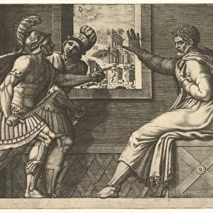 Caius Marius prison two Cimbrian soldiers entering