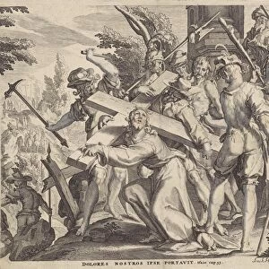 Carrying of the Cross, Willem Isaacsz. van Swanenburg, Isaac Houwens, Christoffel