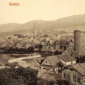 Churches Goslar Views Defense towers Lower Saxony