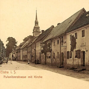 Churches Landkreis Bautzen Elstra 1903 Pulsnitzer StraBe