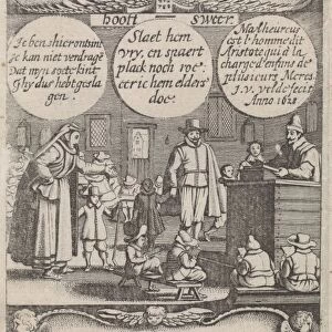 Classroom, Jan van de Velde (II), Thomas Fonteyn, 1628