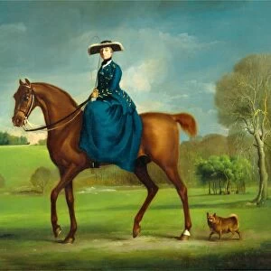 The Countess of Coningsby in the Costume of the Charlton Hunt, George Stubbs, 1724-1806