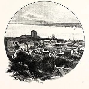 DUNDEE, FROM BROUGHTY FERRY, UK. Dundee, officially the City of Dundee, is the fourth-largest