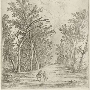 Forest Path, Jan Fouceel, 1665-1675