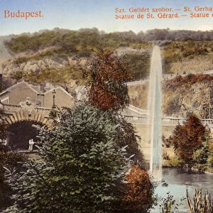 Gerard Sagredo monument Budapest District I Fountains