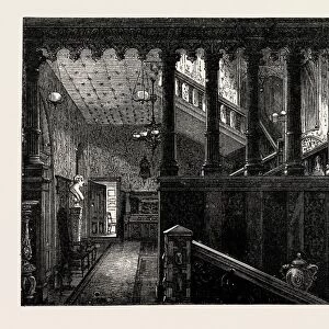 Great Staircase, as Seen from the Inner Hall, 1889
