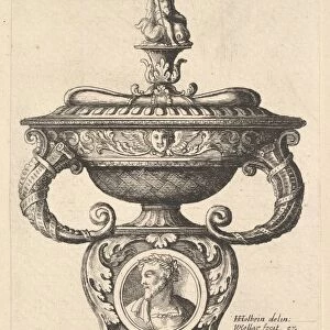 Two handled cup 1646 Etching stae Sheet 6 9 / 16
