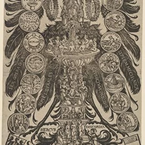 Imperial Eagle Aquila Imperialis 1507 Woodcut