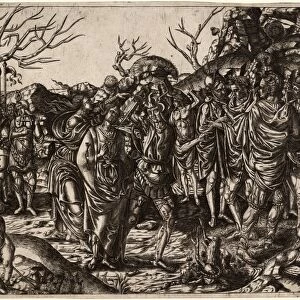 Italian 16th Century, The Death of Virginia, c. 1500-1510, engraving