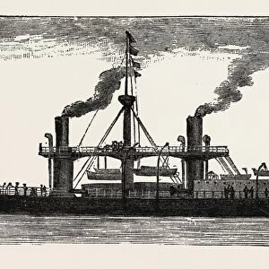 The Italian Ship Duilio, 1882