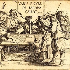 Jacques Callot, French (1592-1635), Frontispiece for Varie Figure, c