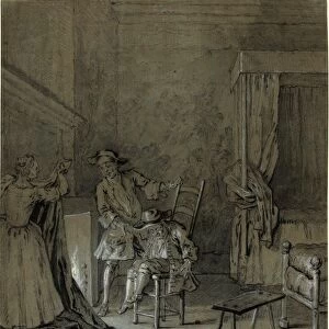 Jean-Baptiste Oudry (French, 1686 - 1755), Ragotin enivra par La Rancune, 1726-1727