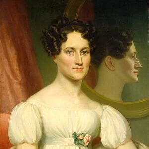 John Vanderlyn, American (1775-1852), Mary Ellis Bell (Mrs. Isaac Bell), c. 1827