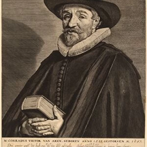 Jonas Suyderhoff after Frans Hals (Dutch, c. 1613 - 1686), Conrad Vietor van Aken