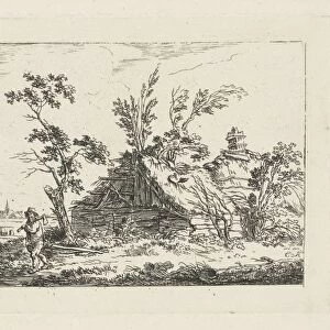Landscape with sod, Cornelis de Kruyff, 1784 - 1828