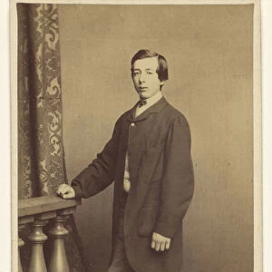 man standing Julius Brill American active 1850s