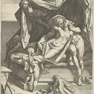 Mars and Venus, Hendrick Goltzius, Gerard van Keulen, Octavio Spinola II, 1588
