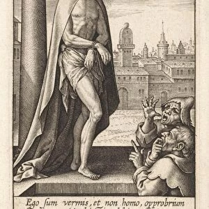 Mocking of Christ, Hieronymus Wierix, 1563 - before 1619