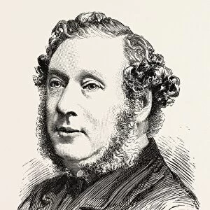 MR. T. GERMAN REED 1817 - 1888, 1888 engraving