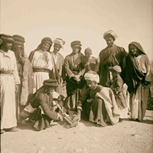 Natives game 1900 Middle East Israel Palestine
