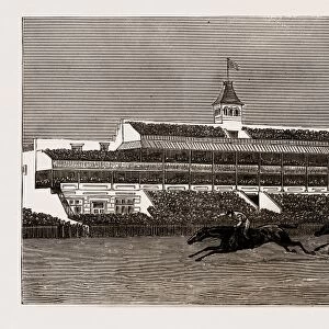 The New Royal Stand at Epsom, Uk, 1886