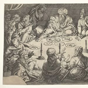 Oriental meal, Jan Cornelisz Vermeyen, 1513 - 1559