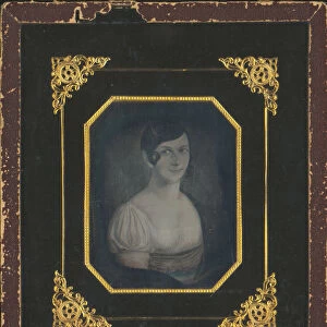 Painted Portrait Frau Hartje Muller German 1845