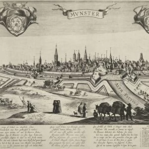 Panorama of Munster, Pieter Nolpe, Hugo Allard, Anonymous, 1648 - 1653