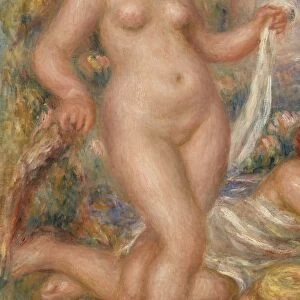 Pierre-Auguste Renoir Composition Five Bathers
