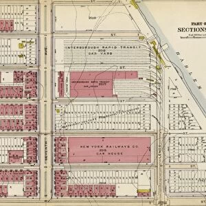 Plate 159: Bounded by W. 151st Street, Seventh Avenue, W