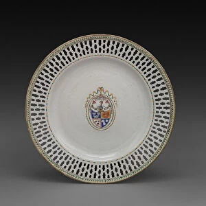 Plate 1785 China Chinese Export 18th century