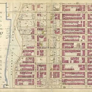 Plate 36: Bounded by W. 97th Street, Central Park West, W