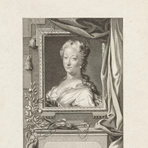 Portrait of Anna of Brunswick-Lunenburg, Princess of Orange, Reinier Vinkeles, 1788