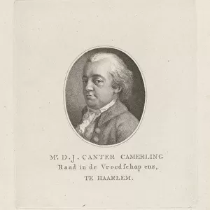 Portrait Daniel Jacobus Canter Camerling D. J