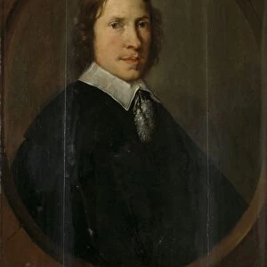 Portrait of Francois Leydecker, Burgomaster of Tholen, Bernardus Swaerdecroon, 1646