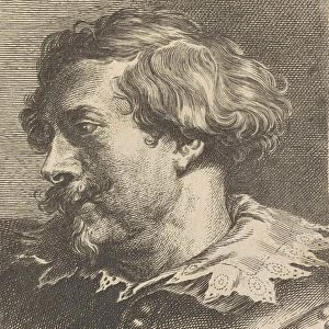 Portrait of Hubrecht van den Eynde, Monogrammist F (Nederlanden), Lucas Vorsterman (I)